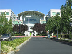 Der Firmensitz in Cupertino, Kalifornien.